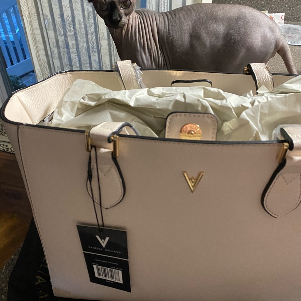 Vanessa Williams large tote bag.